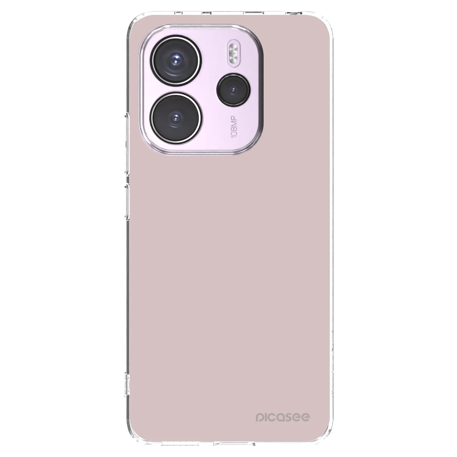 Picasee silikonowe przeźroczyste etui na Xiaomi Redmi Note 14 4G - Fantasy Fade