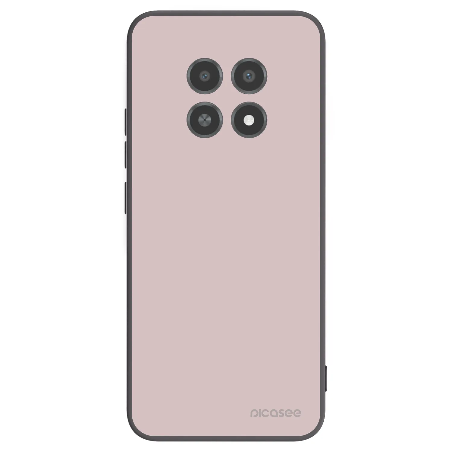 Picasee silikonowe czarne etui na Realme 12X - Fantasy Fade