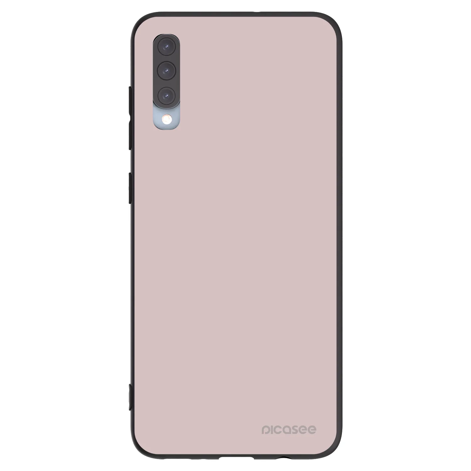 Picasee silikonowe czarne etui na Samsung Galaxy A70 A705F - Fantasy Fade