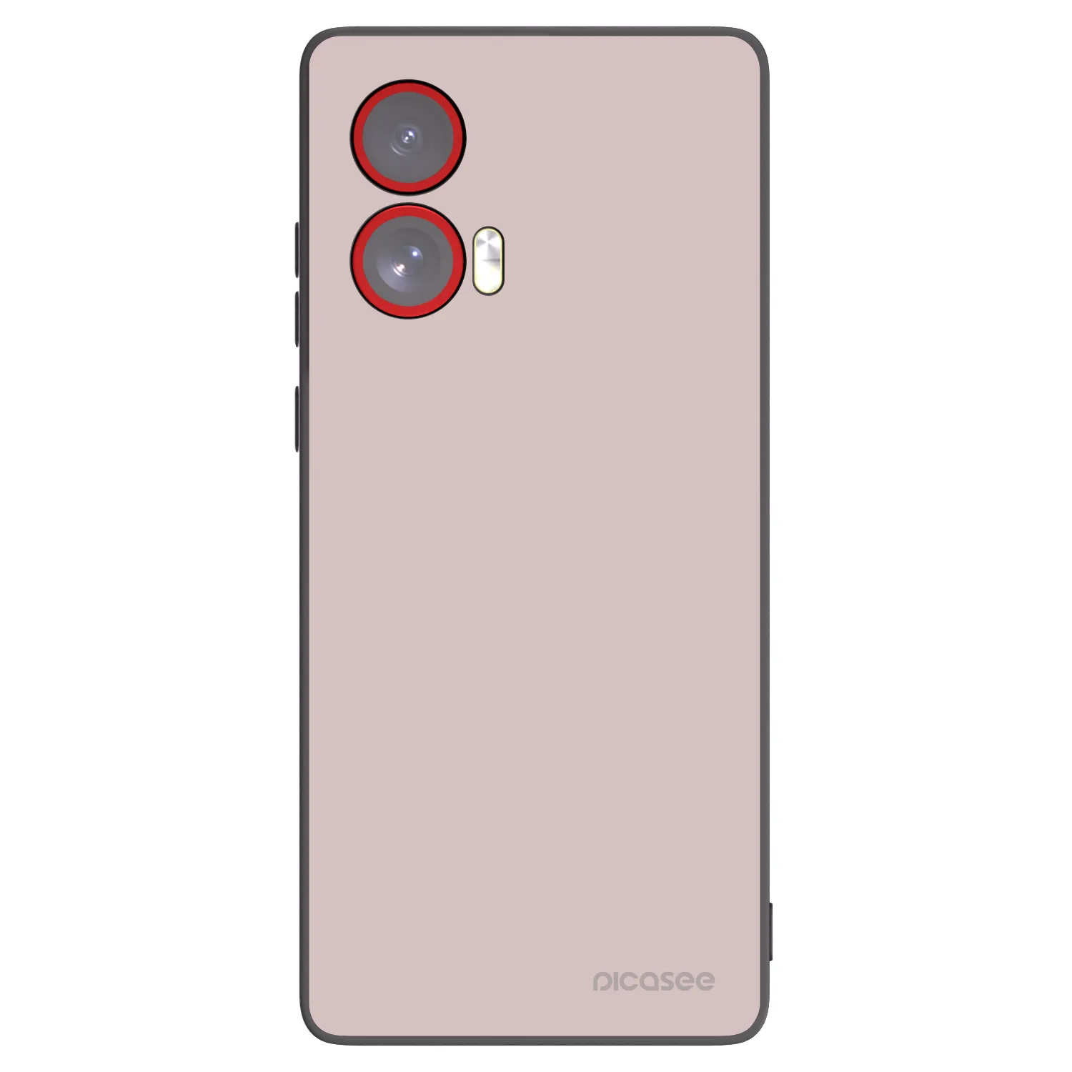 Picasee silikonowe czarne etui na Motorola Edge 50 Fusion - Fantasy Fade