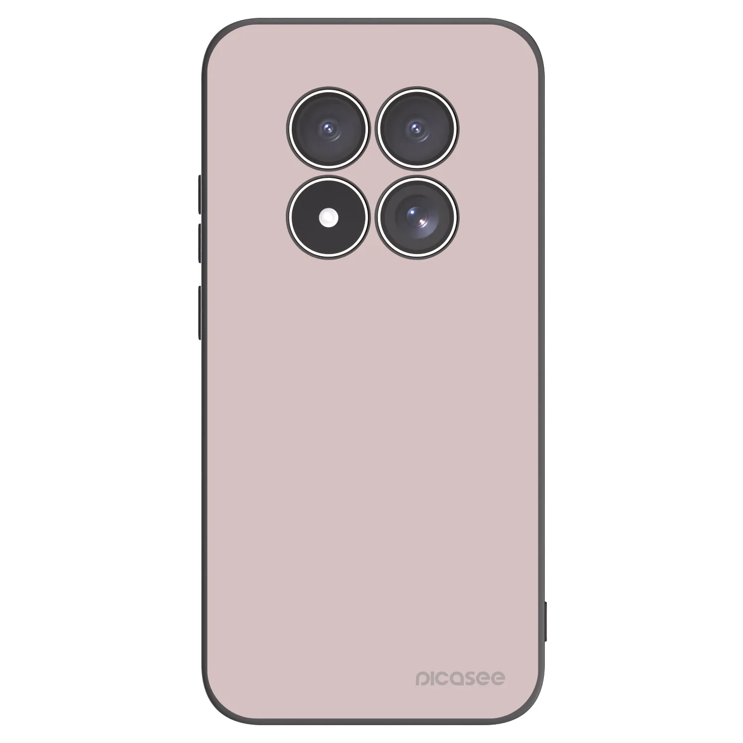 Picasee silikonowe czarne etui na Xiaomi Redmi Note 15 Pro 5G - Fantasy Fade