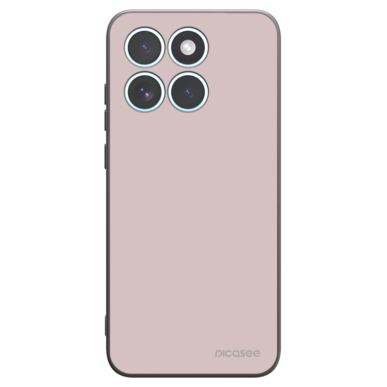 Picasee silikonowe czarne etui na Motorola Edge 70 Fusion - Fantasy Fade