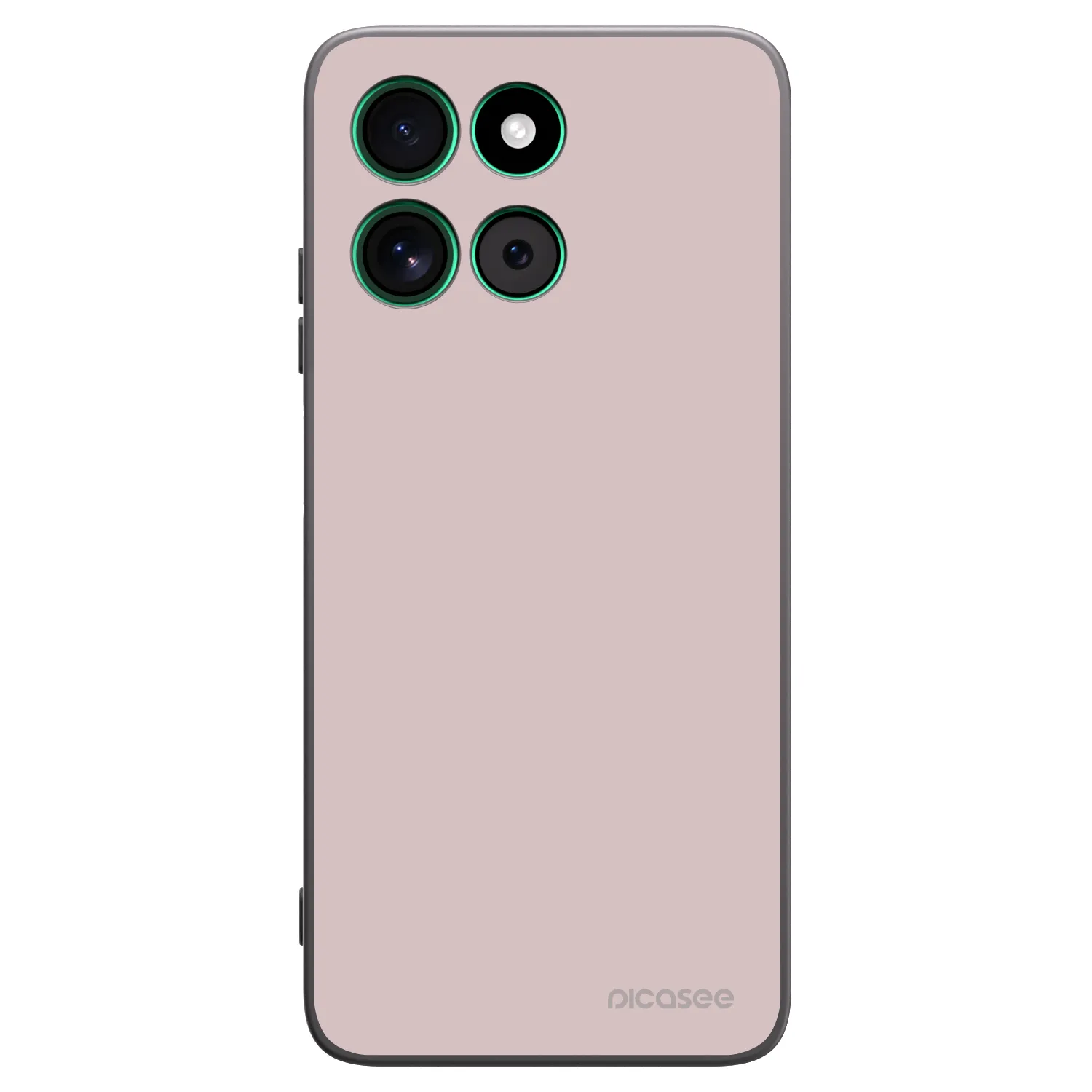 Picasee silikonowe czarne etui na Motorola Moto G57 Power - Fantasy Fade