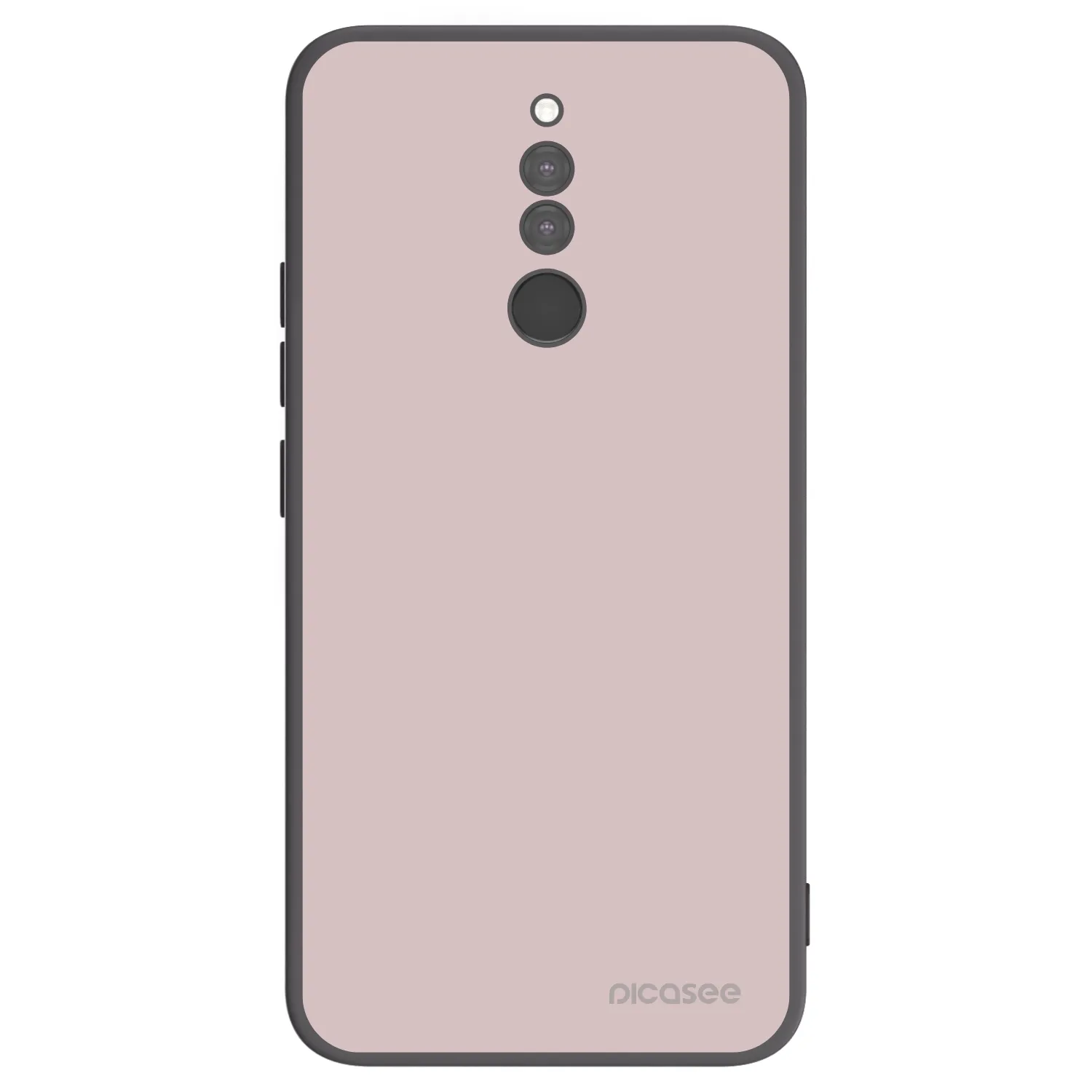 Picasee silikonowe czarne etui na Xiaomi Redmi 8 - Fantasy Fade