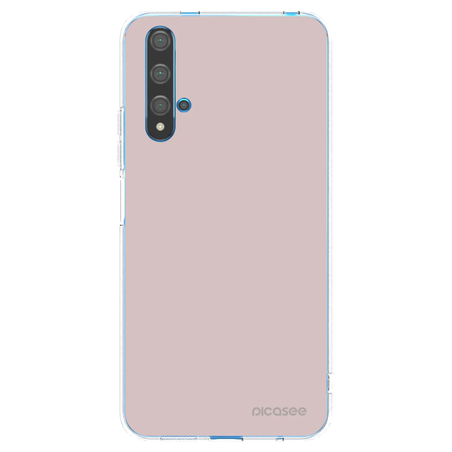 Picasee silikonowe przeźroczyste etui na Huawei Nova 5T - Fantasy Fade