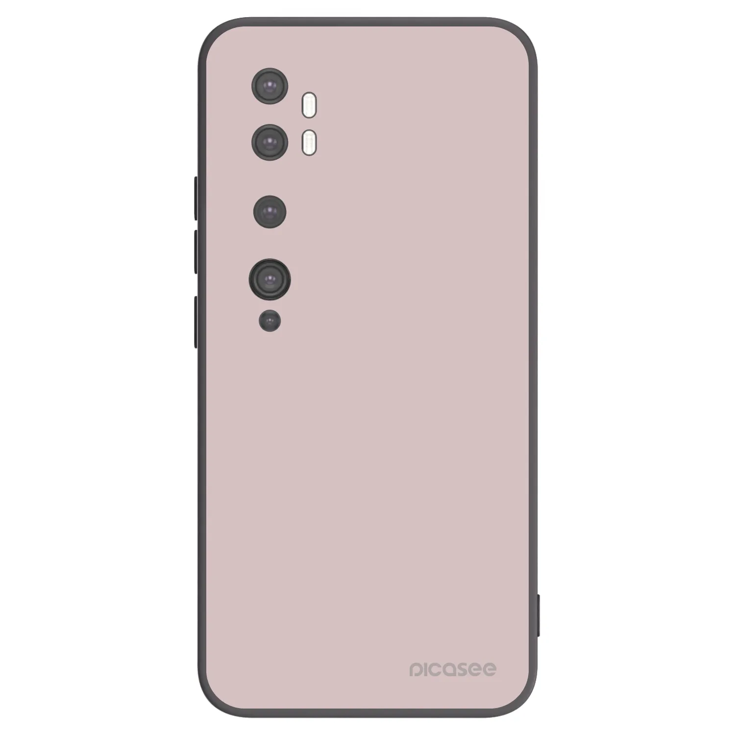 Picasee silikonowe czarne etui na Xiaomi Mi Note 10 (Pro) - Fantasy Fade