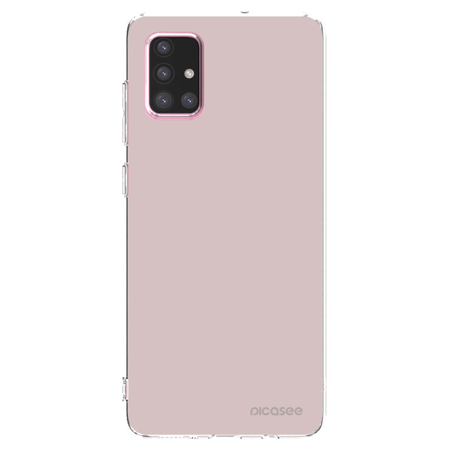 Picasee silikonowe przeźroczyste etui na Samsung Galaxy A71 A715F - Fantasy Fade