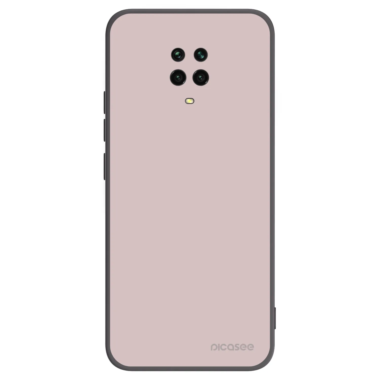 Picasee silikonowe czarne etui na Xiaomi Redmi Note 9 Pro - Fantasy Fade