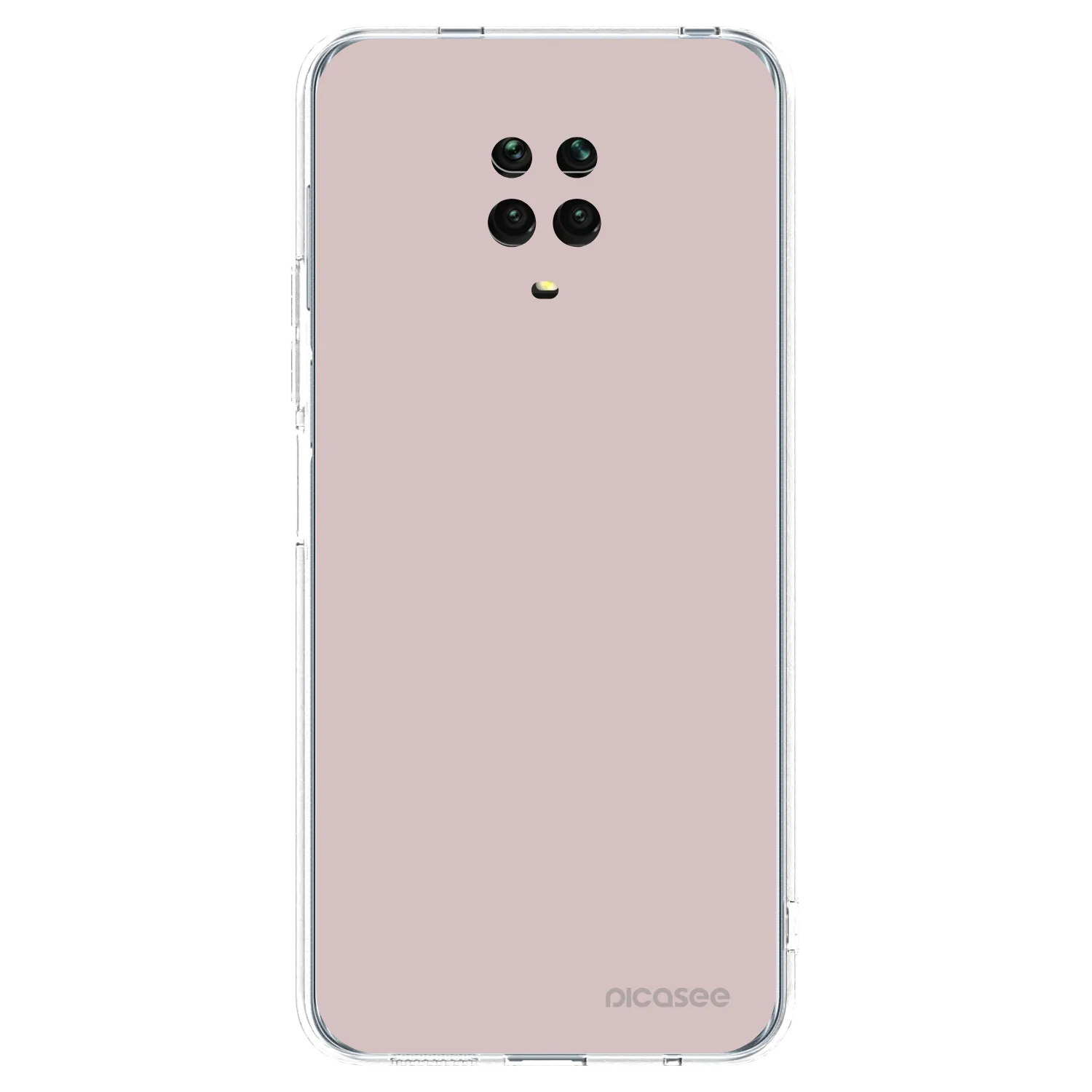 Picasee silikonowe przeźroczyste etui na Xiaomi Redmi Note 9S - Fantasy Fade