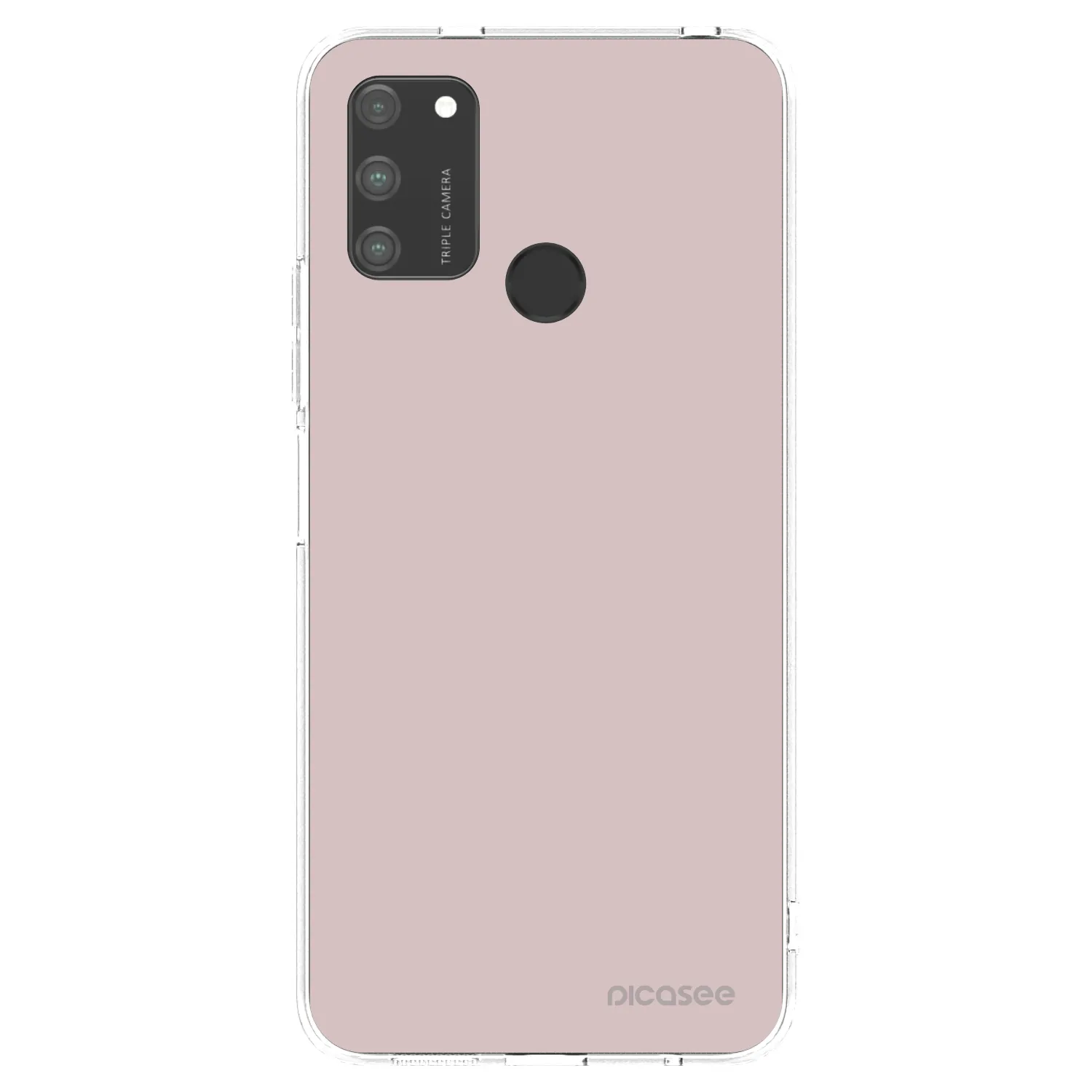 Picasee silikonowe przeźroczyste etui na Honor 9A - Fantasy Fade