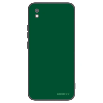 Picasee silikonowe czarne etui na Xiaomi Redmi 9AT - Green Gleam