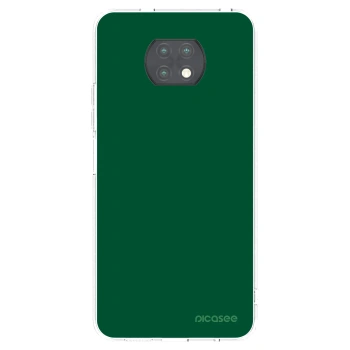 Picasee silikonowe przeźroczyste etui na Xiaomi Redmi Note 9T - Green Gleam