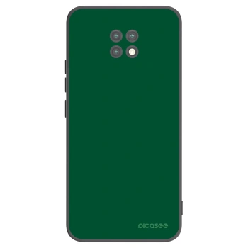 Picasee silikonowe czarne etui na Xiaomi Redmi Note 9T - Green Gleam