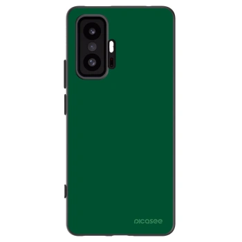 Picasee silikonowe czarne etui na Xiaomi 11T - Green Gleam