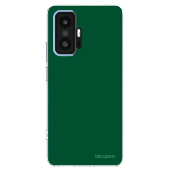 Picasee silikonowe przeźroczyste etui na Xiaomi 11T Pro - Green Gleam