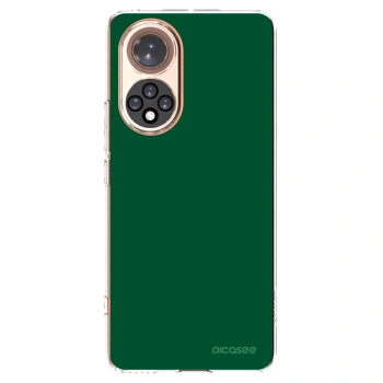 Picasee silikonowe przeźroczyste etui na Honor 50 5G - Green Gleam