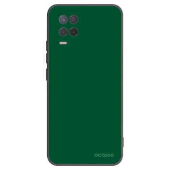 Picasee silikonowe czarne etui na Realme 8 5G - Green Gleam