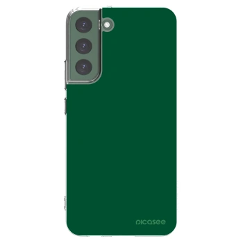 Picasee silikonowe przeźroczyste etui na Samsung Galaxy S22+ 5G - Green Gleam