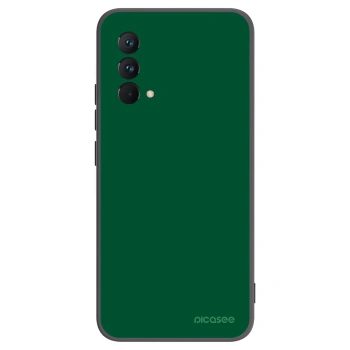 Picasee silikonowe czarne etui na Realme GT Master Edition 5G - Green Gleam