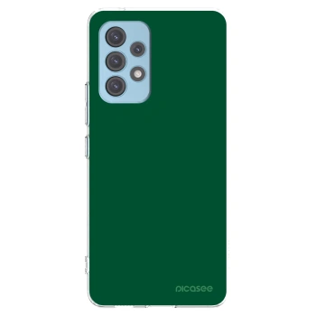 Picasee silikonowe przeźroczyste etui na Samsung Galaxy A53 5G A536 - Green Gleam