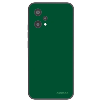 Picasee silikonowe czarne etui na Realme 9 Pro 5G - Green Gleam