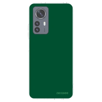 Picasee silikonowe przeźroczyste etui na Xiaomi 12 Pro - Green Gleam