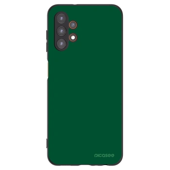 Picasee silikonowe czarne etui na Samsung Galaxy A13 4G A135 - Green Gleam
