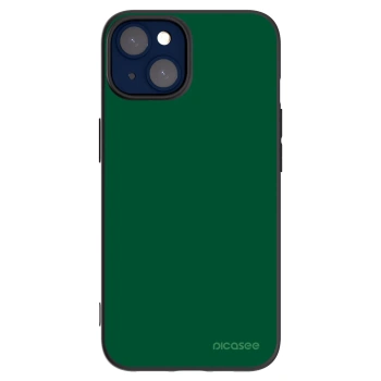 Picasee silikonowe czarne etui na Apple iPhone 14 - Green Gleam