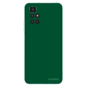 Picasee silikonowe przeźroczyste etui na Xiaomi Redmi 10 (2022) - Green Gleam