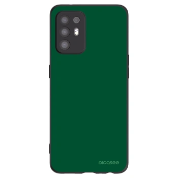 Picasee silikonowe czarne etui na OPPO A94 5G - Green Gleam