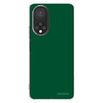 Picasee silikonowe przeźroczyste etui na Honor X7 - Green Gleam