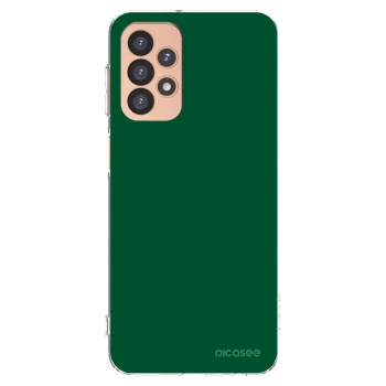 Picasee silikonowe przeźroczyste etui na Samsung Galaxy A23 A236B 5G - Green Gleam