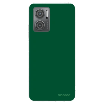 Picasee silikonowe przeźroczyste etui na Xiaomi Redmi 10 5G - Green Gleam