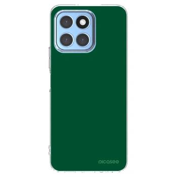 Picasee silikonowe przeźroczyste etui na Honor X8 5G - Green Gleam