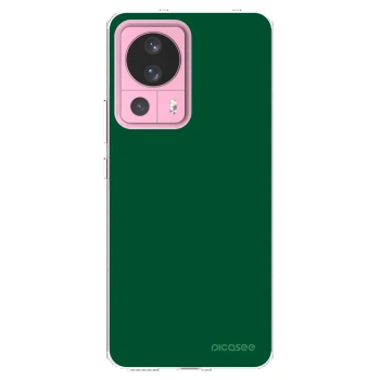 Picasee silikonowe przeźroczyste etui na Xiaomi 13 Lite - Green Gleam
