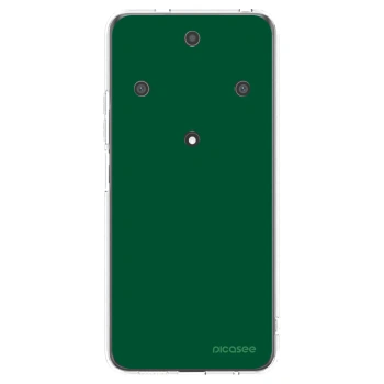 Picasee silikonowe przeźroczyste etui na Honor Magic5 Lite 5G - Green Gleam