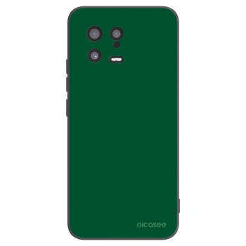 Picasee silikonowe czarne etui na Xiaomi 13 - Green Gleam