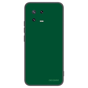Picasee silikonowe czarne etui na Xiaomi 13 Pro - Green Gleam
