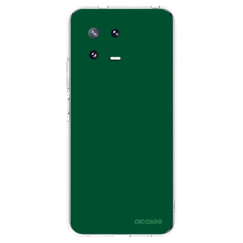 Picasee silikonowe przeźroczyste etui na Xiaomi 13 Pro - Green Gleam