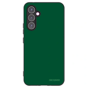 Picasee silikonowe czarne etui na Samsung Galaxy A54 5G A546B - Green Gleam