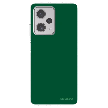 Picasee silikonowe przeźroczyste etui na Xiaomi Redmi Note 12 Pro+ 5G - Green Gleam