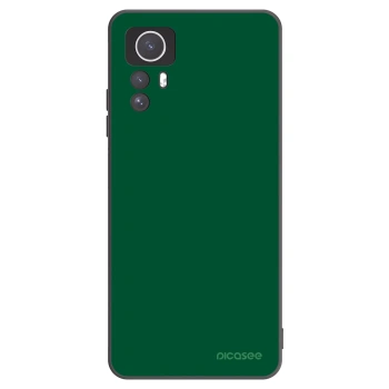 Picasee silikonowe czarne etui na Xiaomi Redmi Note 12S - Green Gleam
