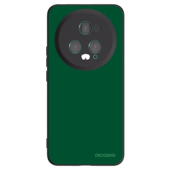 Picasee silikonowe czarne etui na Honor Magic5 Pro - Green Gleam