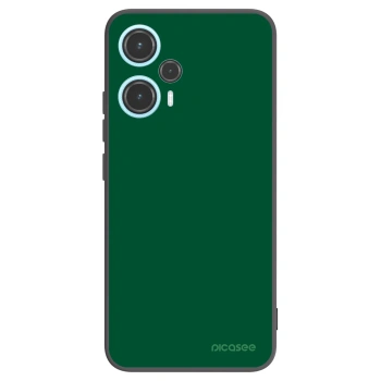 Picasee silikonowe czarne etui na Xiaomi Poco F5 - Green Gleam