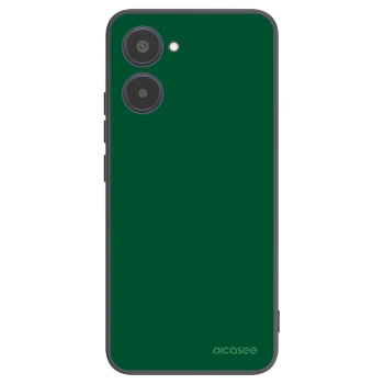 Picasee silikonowe czarne etui na Realme 10 4G - Green Gleam