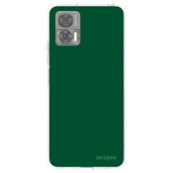 Picasee silikonowe przeźroczyste etui na Motorola Edge 30 Neo - Green Gleam