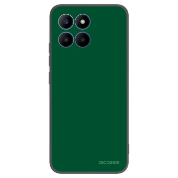 Picasee silikonowe czarne etui na Honor 70 Lite - Green Gleam