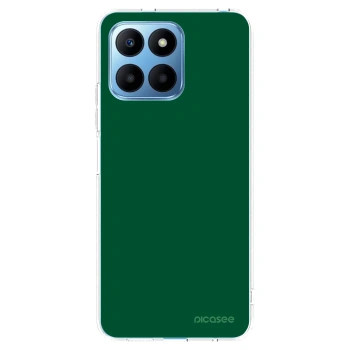 Picasee silikonowe przeźroczyste etui na Honor 70 Lite - Green Gleam