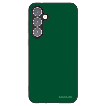 Picasee silikonowe czarne etui na Samsung Galaxy S23 FE S711B - Green Gleam