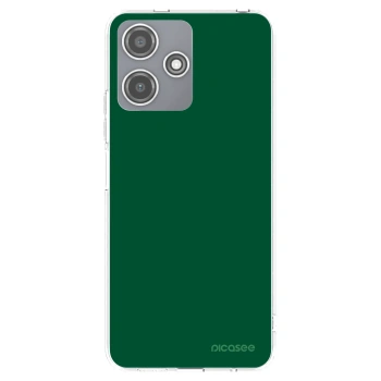 Picasee silikonowe przeźroczyste etui na Xiaomi Redmi 12 5G - Green Gleam